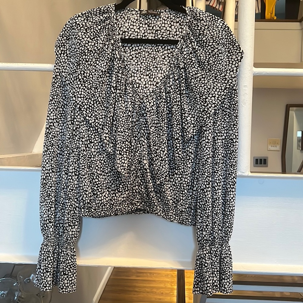 Patterned Zara Top
